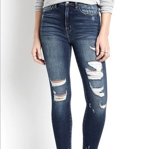Flying Monkey Platinum Distressed Jeans
